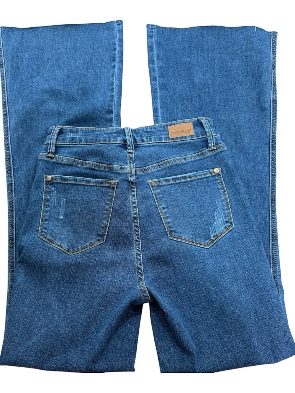 Judy Blue Wide Leg Blue Denim Jeans 3/26